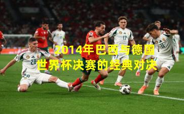 2014年巴西与德国世界杯决赛的经典对决
